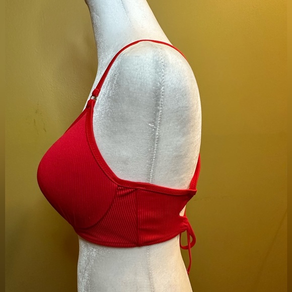 Shade & Shore Red Underwire Bikini Bra - 34C - Picture 7 of 10